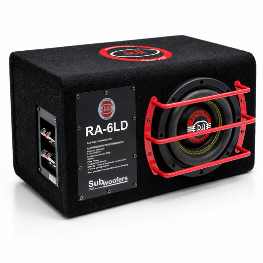 Reference Audio RA-6LD 6.5β³ 800w/400rms Subwoofer with Ported Enclosure