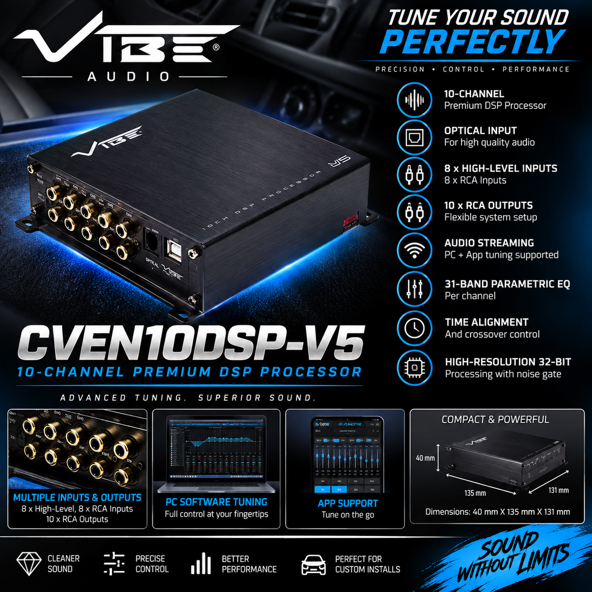 VIBE CVEN10DSP-V5 Amplifier
