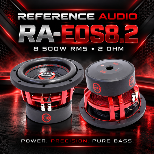 Reference Audio RA-EOS8.2 8' 500W RMS 2 Ohm Subwoofer
