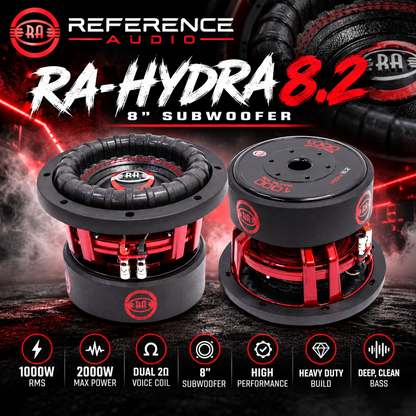 Reference Audio RA-HYDRA 8.2 8' 1000SubwooferW RMS D2