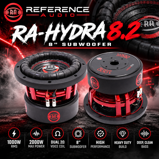Reference Audio RA-HYDRA 8.2 8' 1000SubwooferW RMS D2