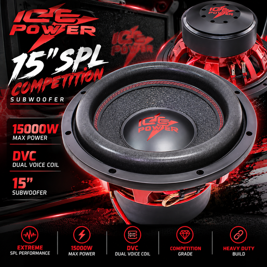ICE Power 15 SPL Competition 15000W DVC Subwoofer