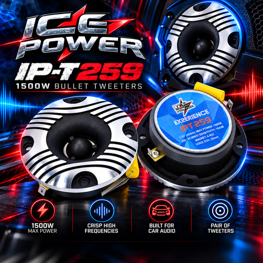 ICE Power IP-T259 1500W Bullet Tweeters