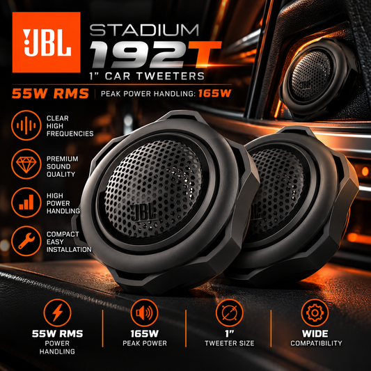 JBL Stadium 192T 1 55W RMS Car Tweeters
