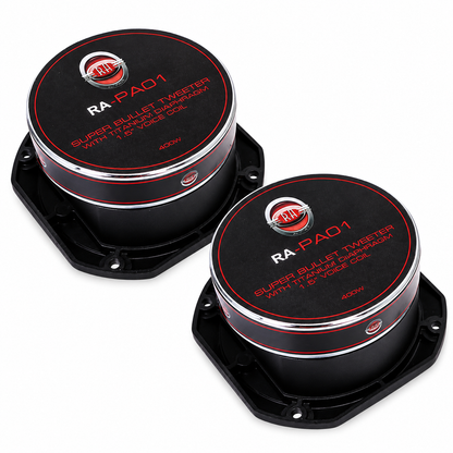 Reference Audio RA-PA01 - 4" Bullet Tweeters - Set