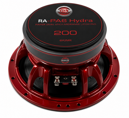 Reference Audio RA-PA6 Hydra (Set) 6 inch 200 Watts Rms Midrange Speakers