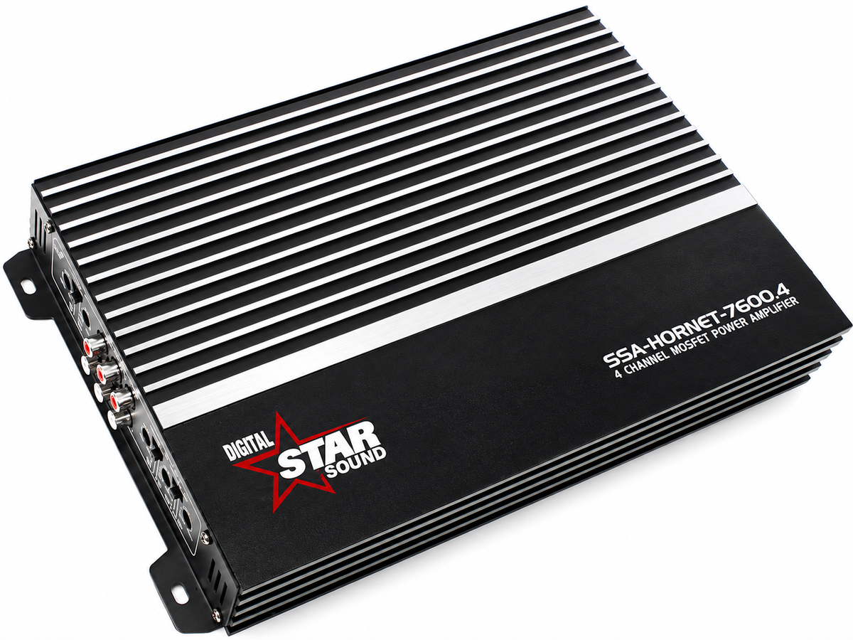 Starsound Hornet Series 7600W 4-Channel Amplifier