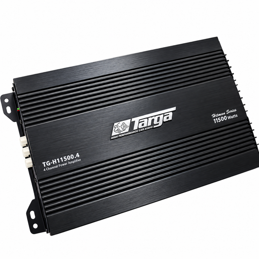 Targa TG-H11500.4 Hitman Series 11500W 4-Channel Amplifier