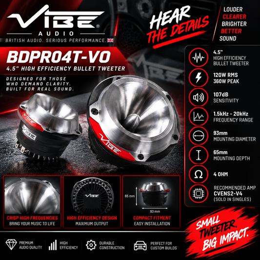 VIBE BDPRO 4T-V0 Tweeter