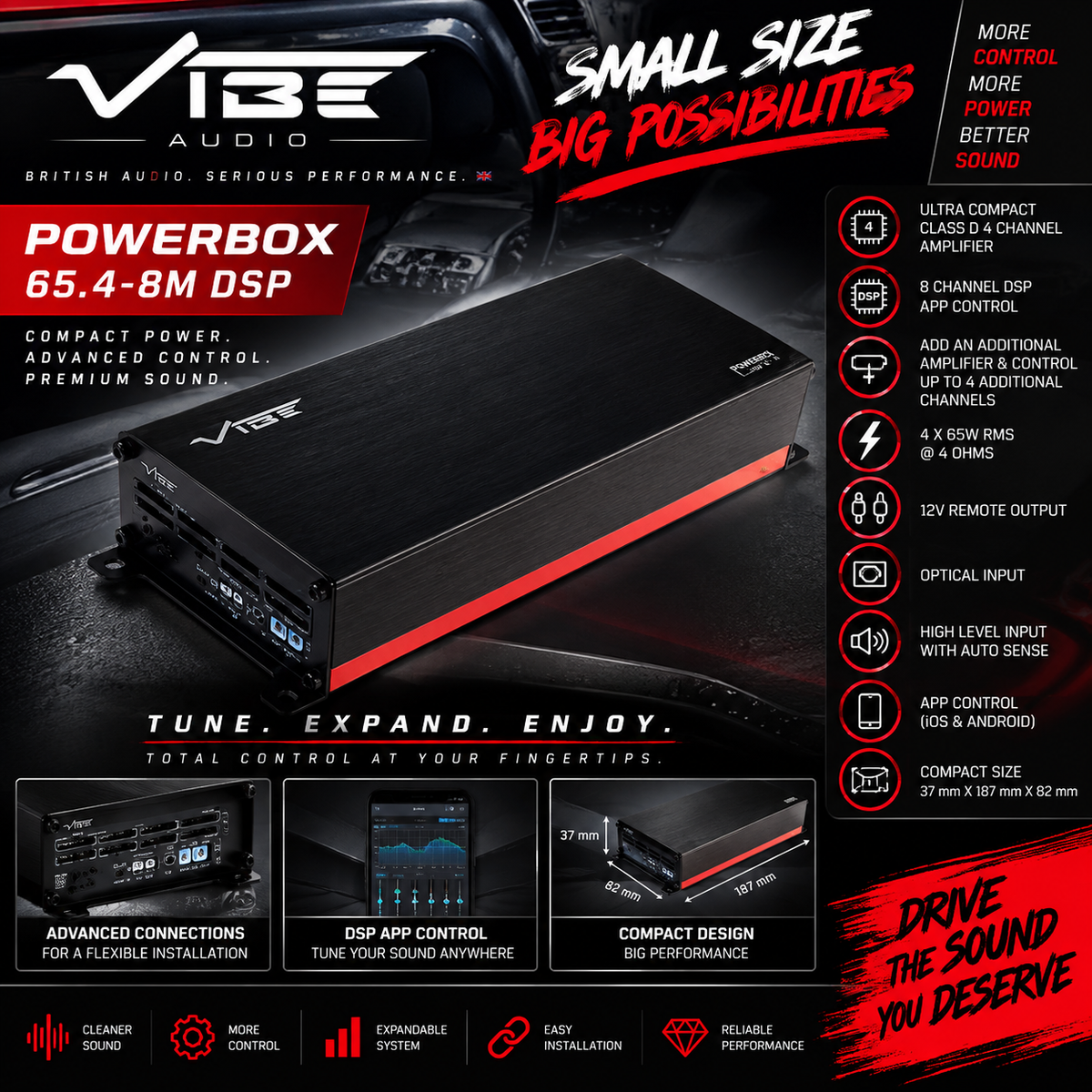VIBE Powerbox 65.4-8M DSP