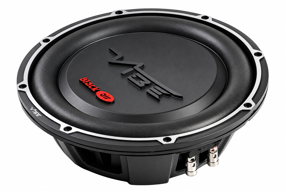 Vibe BlackAir Flat 10 1800W/600W RMS 2 Ohm Subwoofer