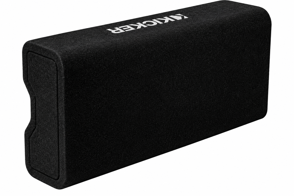 Kicker 48TRTP82 8inch DownFiring Loaded Subwoofer Enclosure