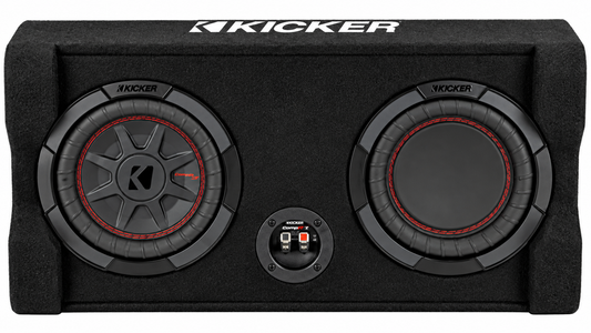 Kicker 48TRTP82 8inch DownFiring Loaded Subwoofer Enclosure