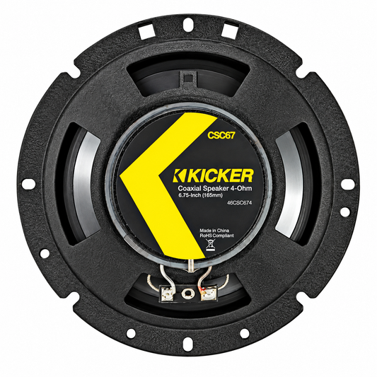 Kicker 46CSC674 6.75inch CS Coaxial Speakers
