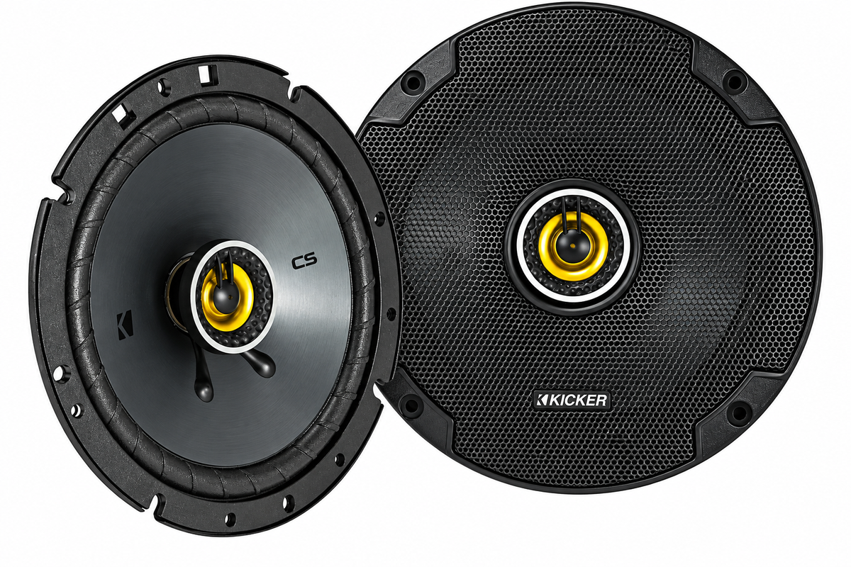 Kicker 46CSC674 6.75inch CS Coaxial Speakers
